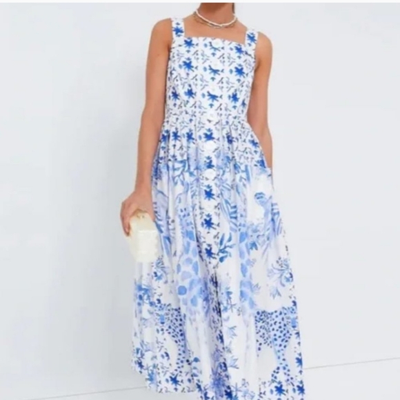 Tuckernuck Dresses & Skirts - NWOT Tuckernuck X LouLou Baker - Painted Safari Vita Dress - Size Small
